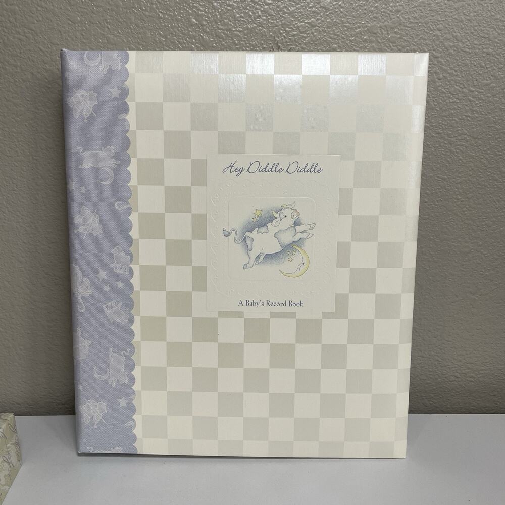 VTG CR Gibson Carter's Just One Year Loose Leaf Photo Album Baby Record Book